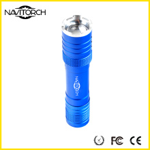 Aluminium Zoomable wiederaufladbare CREE LED Taschenlampe (NK-1862)